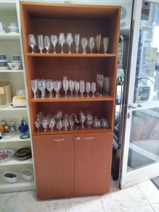 Librería, estantería Mueble Expositor Madera