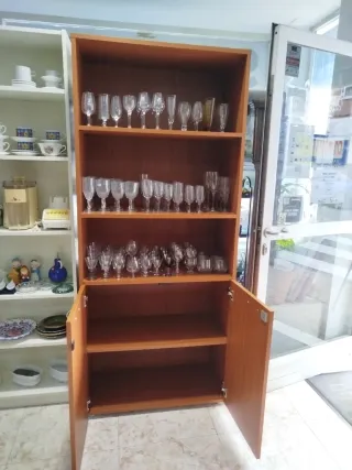 Librería, estantería Mueble Expositor Madera