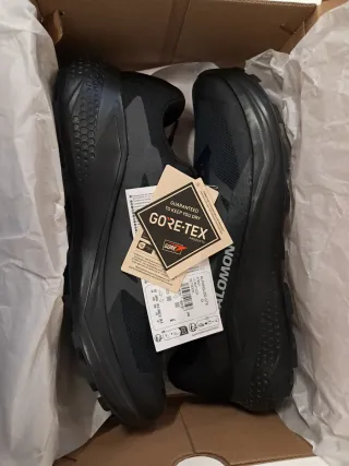 Salomon Alphaglide GTX Scarpe Trail Running Nere