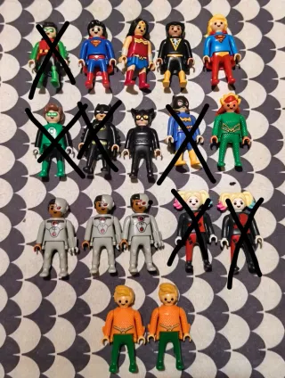 Figuras DC Comics Playmobil Kinder