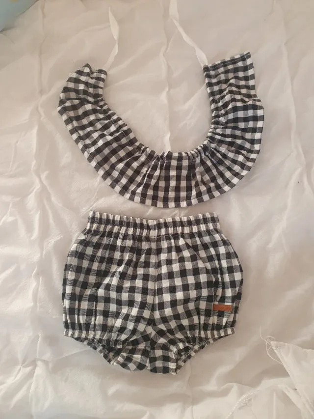 Ranita y cuello cuadros vichy