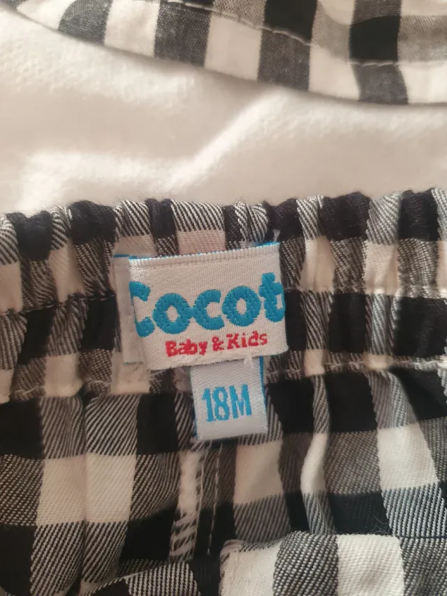 Ranita y cuello cuadros vichy