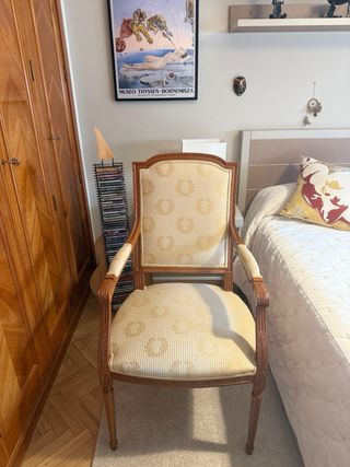 (6) Sillas rústicas de comedor