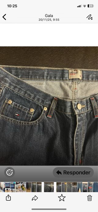 Pantalón Tommy Hilfiger Azul