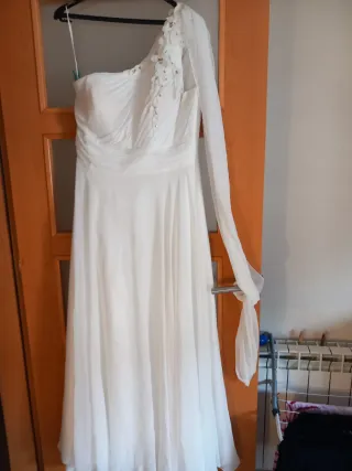 Vestido Novia Corte Romano.