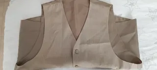 Traje de hombre: chaleco y pantalón