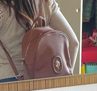 Zaino donna marrone nuovo mai indossato