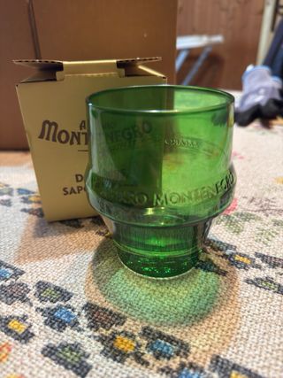 Bicchieri Amaro Montenegro Verdi