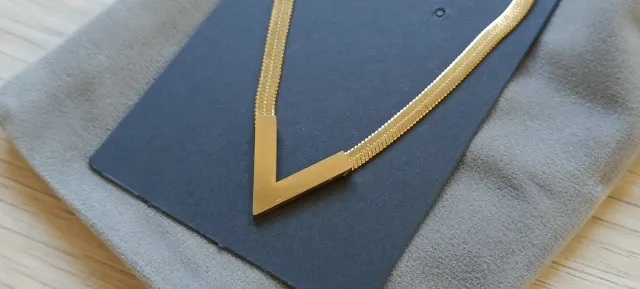 Collar V acero inoxidable