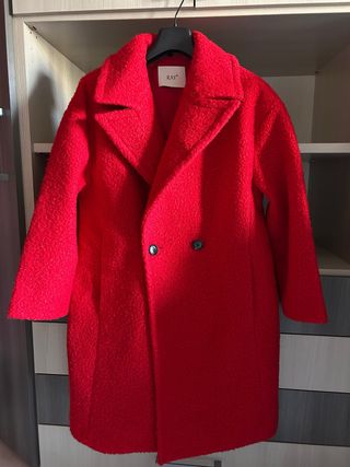 Cappotto Teddy RAY Rosso