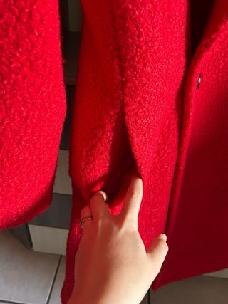 Cappotto Teddy RAY Rosso