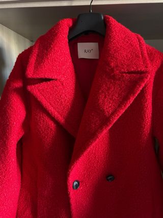 Cappotto Teddy RAY Rosso