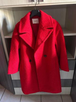 Cappotto Teddy RAY Rosso