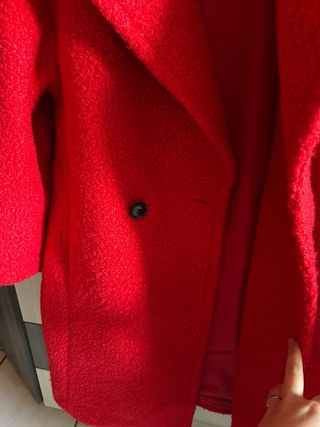 Cappotto Teddy RAY Rosso