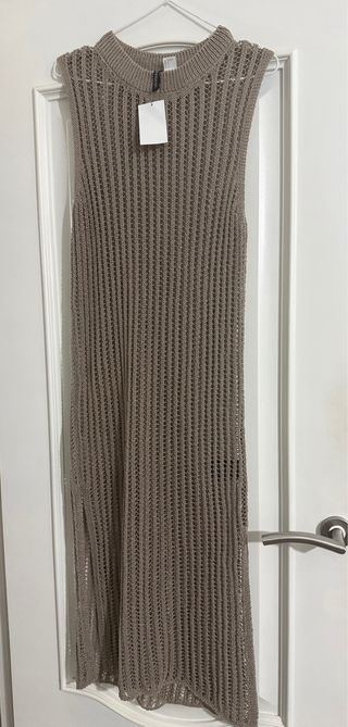 Vestido H&M Beige Talla Única