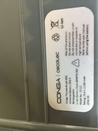 Conga Thunderbolterbrush 850 Aspirador .