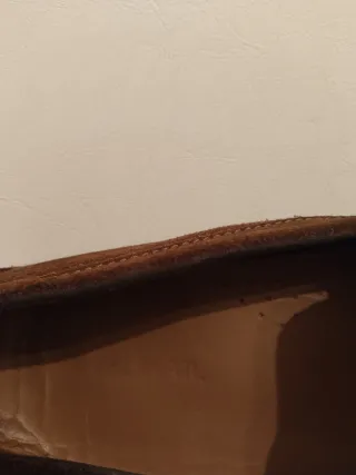 Mocasines de ante hombre marrones