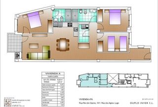 Piso en venta en San Roque - As Fontiñas en Lugo