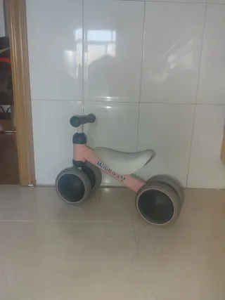 Bicicleta infantil MiniBike rosa