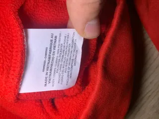 Felpa Nike Rossa con Logo