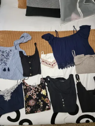 Lote 9 Camisetas Tirantes Diseños