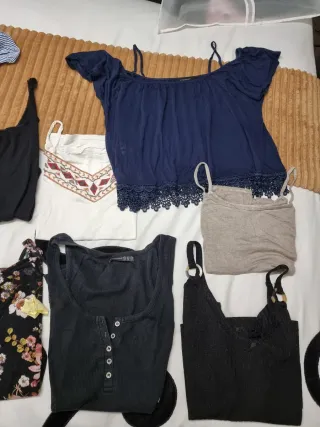 Lote 9 Camisetas Tirantes Diseños