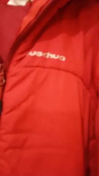 Anorak Decathlon fucsia