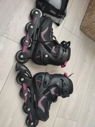 Patines Oxelo Mujer T40 Sin Usar. Oferta Navideña!
