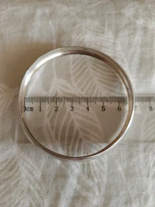 Pulsera + anillo plata