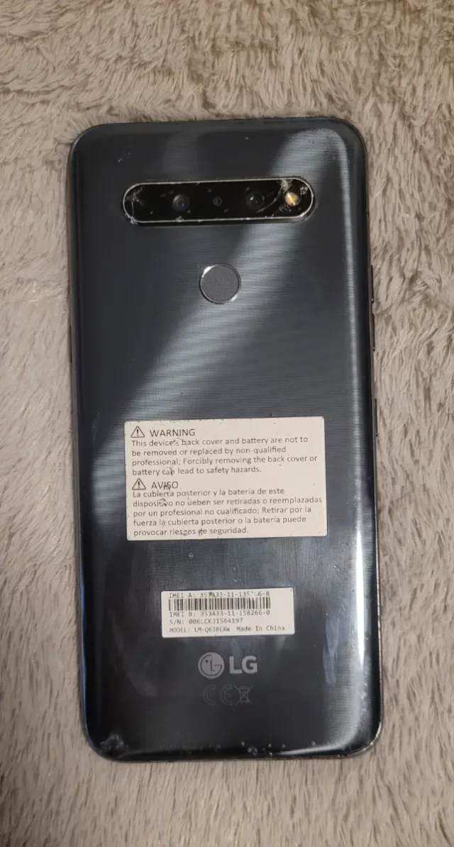 LG K61 Negro