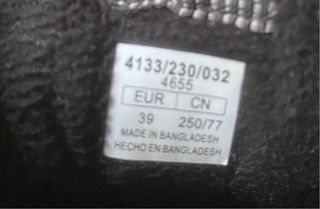 Botas de montaña niño verde y negro