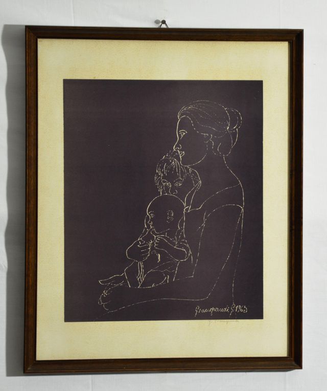 Gaetano Giangrandi – Litografia firmata e datata