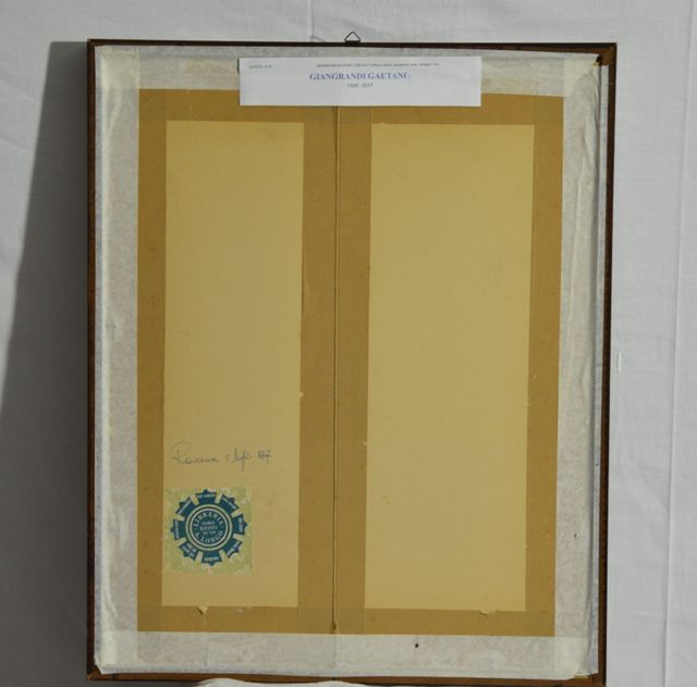 Gaetano Giangrandi – Litografia firmata e datata