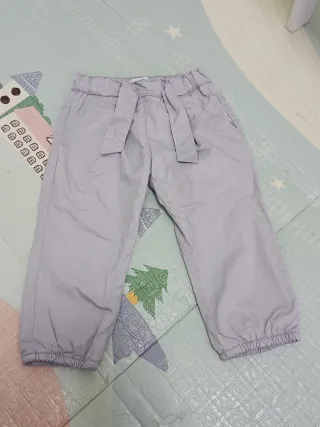 Pantaloni grigi bambina 23 mesi 86 cm