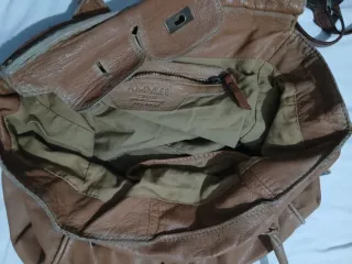 Borsa in pelle marrone