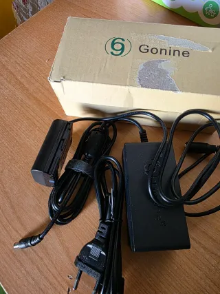 Caricabatterie Gonine ACK-E6 Canon EOS 7D 6D 5D