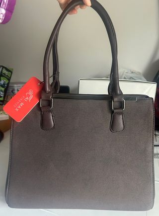 Borsa Fai Max donna marrone eco pelle nuova