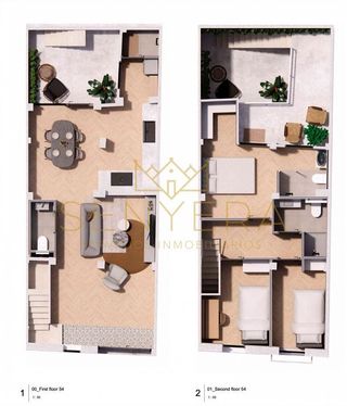 Casa adosada en venta en L´Hort de Senabre en Valencia