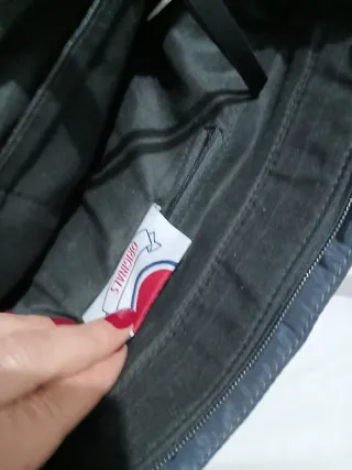 Borsa Colmar blu trapuntata