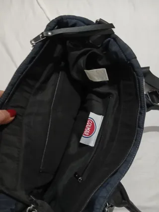 Borsa Colmar blu trapuntata