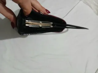 Borsetta nera e rosa