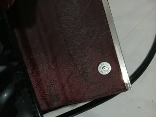 Borsetta nera e rosa