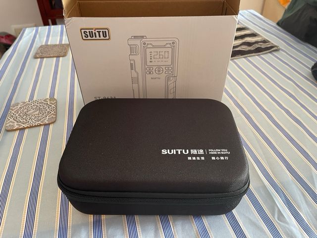 Arrancador Coche, Compresor, Powerbank y Linterna