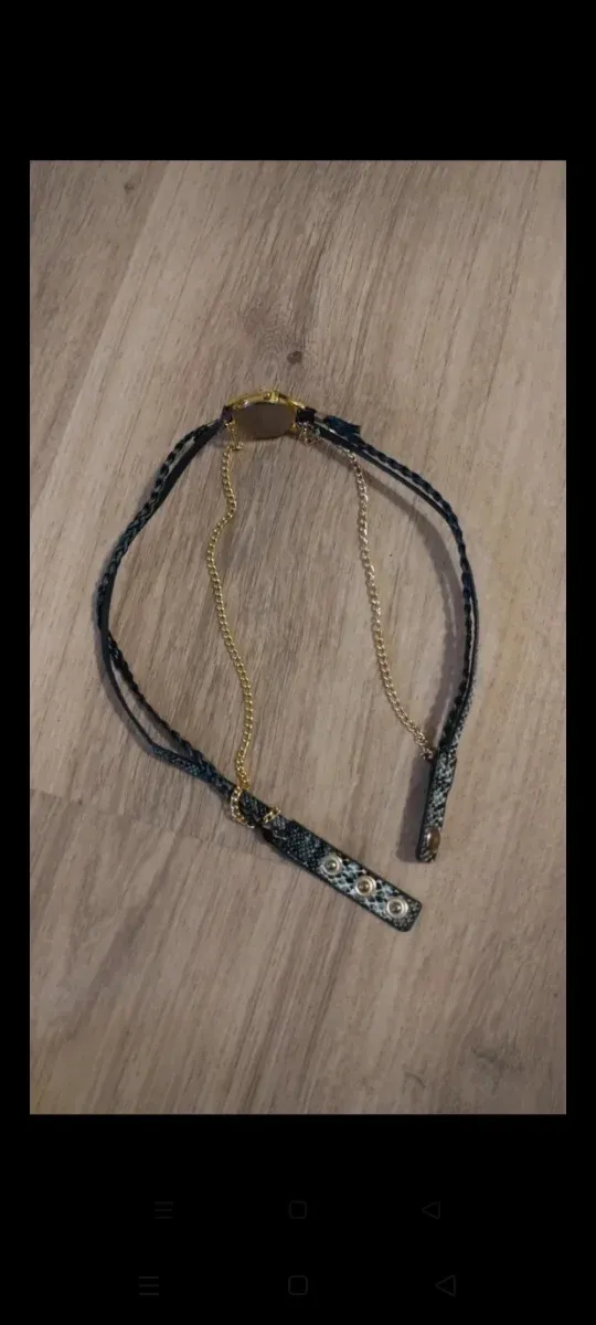 Orologio da polso donna bracciale intrecciato