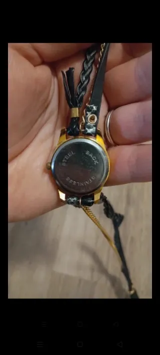 Orologio da polso donna bracciale intrecciato