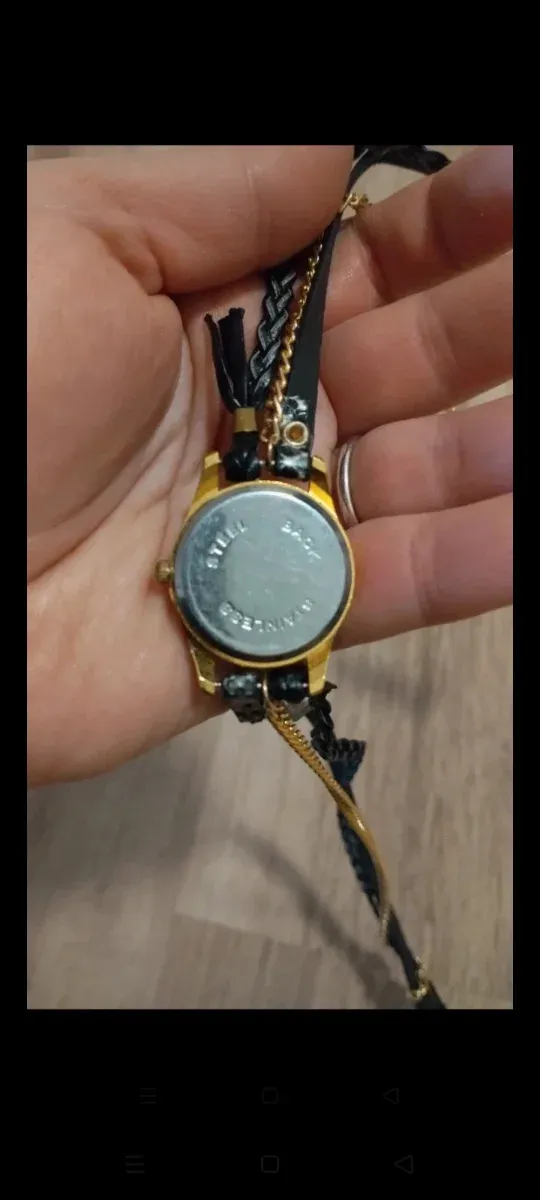 Orologio da polso donna bracciale intrecciato