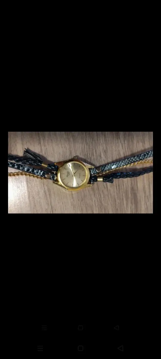 Orologio da polso donna bracciale intrecciato