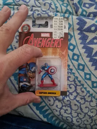 Figura Capitán América Marvel Jada Die-Cast