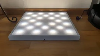 Panel LED Techo/Pared 24 LEDs Blanco Cálido