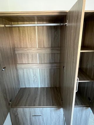 Armario ropero 3 puertas con espejo